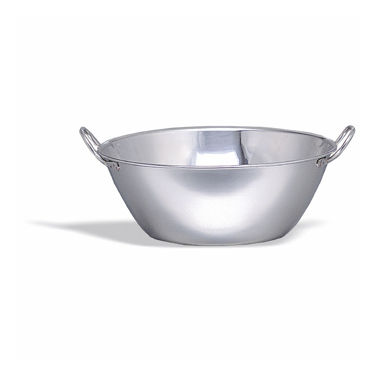 CALDERO 45 CM. PLANO INOX.